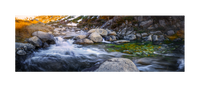 Icy cold water run through the Snowy River. New South Wales, Australia. Panoramic photograph, Shaun Trainer photography. Purchase fine art landscape photography prints. Luxury Interior design ideas.